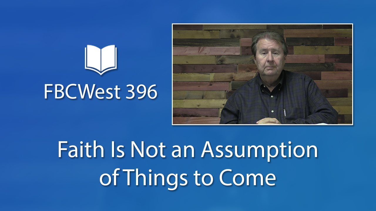 Faith Is Not an Assumption of Things to Come | Poster