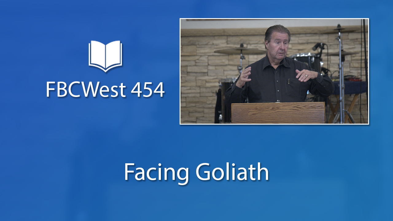 454 FBCWest | Facing Goliath photo poster